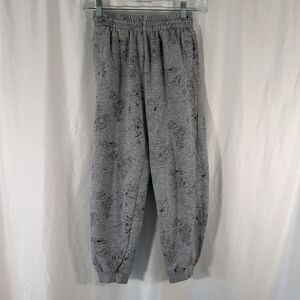ADIDAS X Disney Sweatpants Girls Small Grey Princesses Pull On Drawstring Pocket